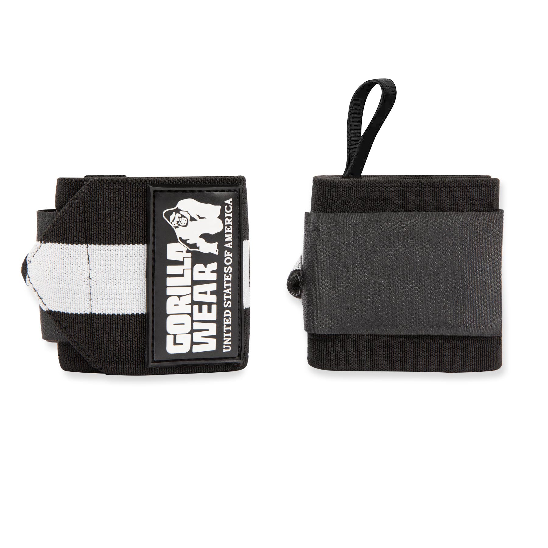 Gorilla Wear Wrist Wraps Ultra, black/white