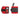 Gorilla Wear Wrist Wraps Ultra, black/red