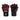 Gorilla Wear Dallas Wrist Wraps Gloves, Svart / Röd