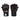 Gorilla Wear Dallas Wrist Wraps Gloves, Svart / Röd