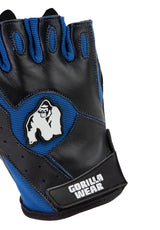 Gorilla Wear Mitchell Training Gloves, Svart / Blå