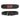 Gorilla Wear 4 Inch Padded Leather Belt, black/red