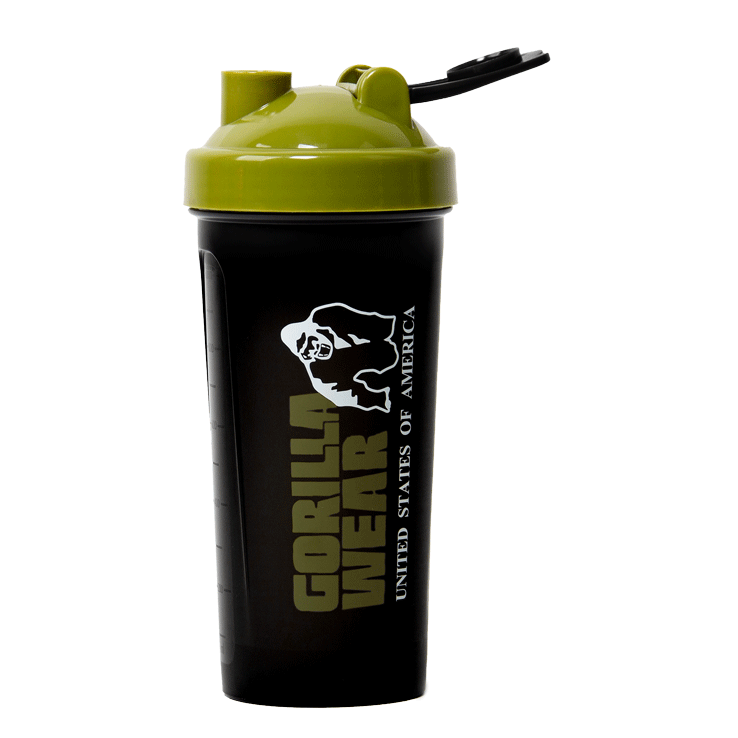 Gorilla Wear Shaker XXL 1000 ml, black/army green