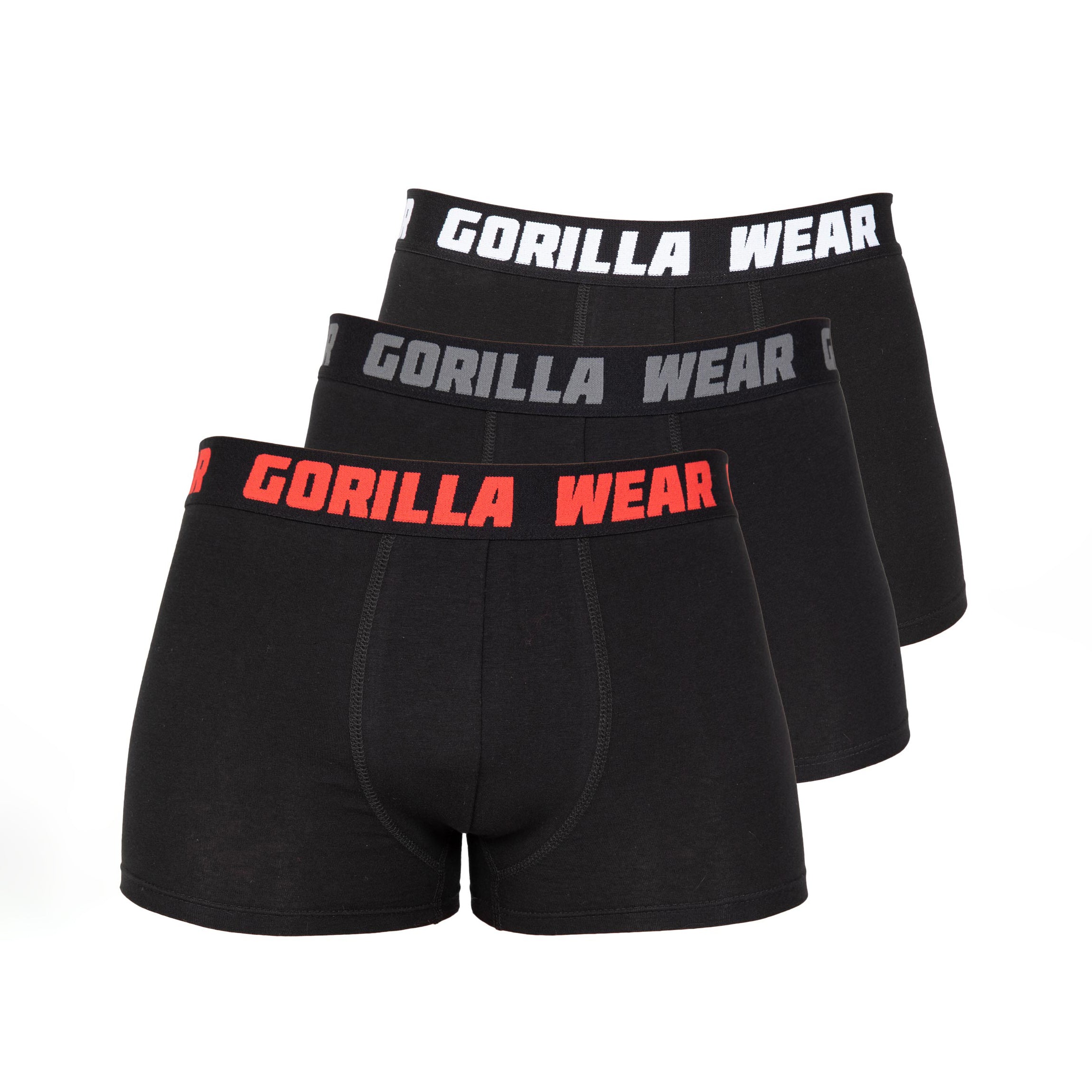 Gorilla Wear Gorilla Wear Boxershorts 3-pack, black