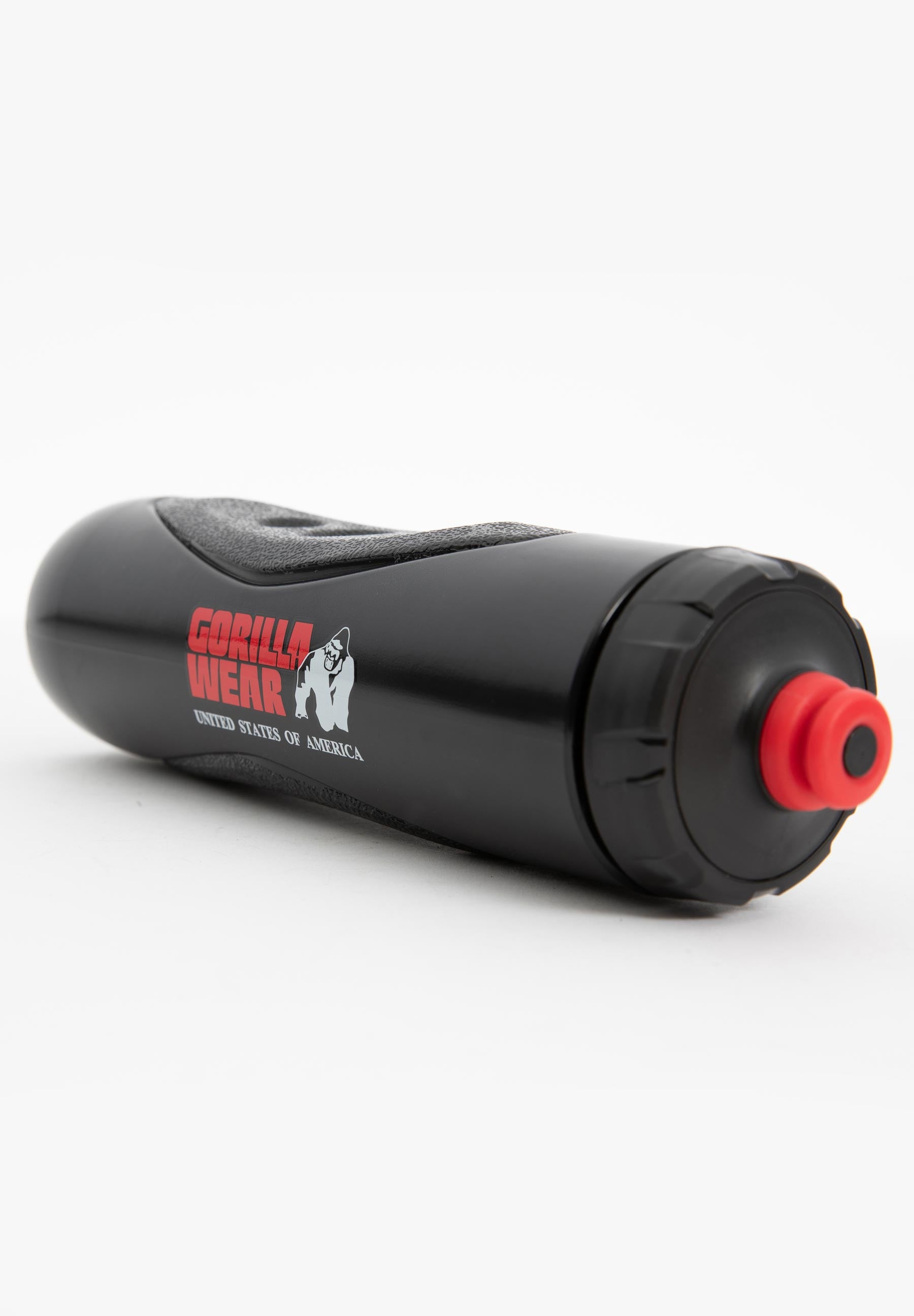 Gorilla Wear Grip Sports Bottle 750 ml, black