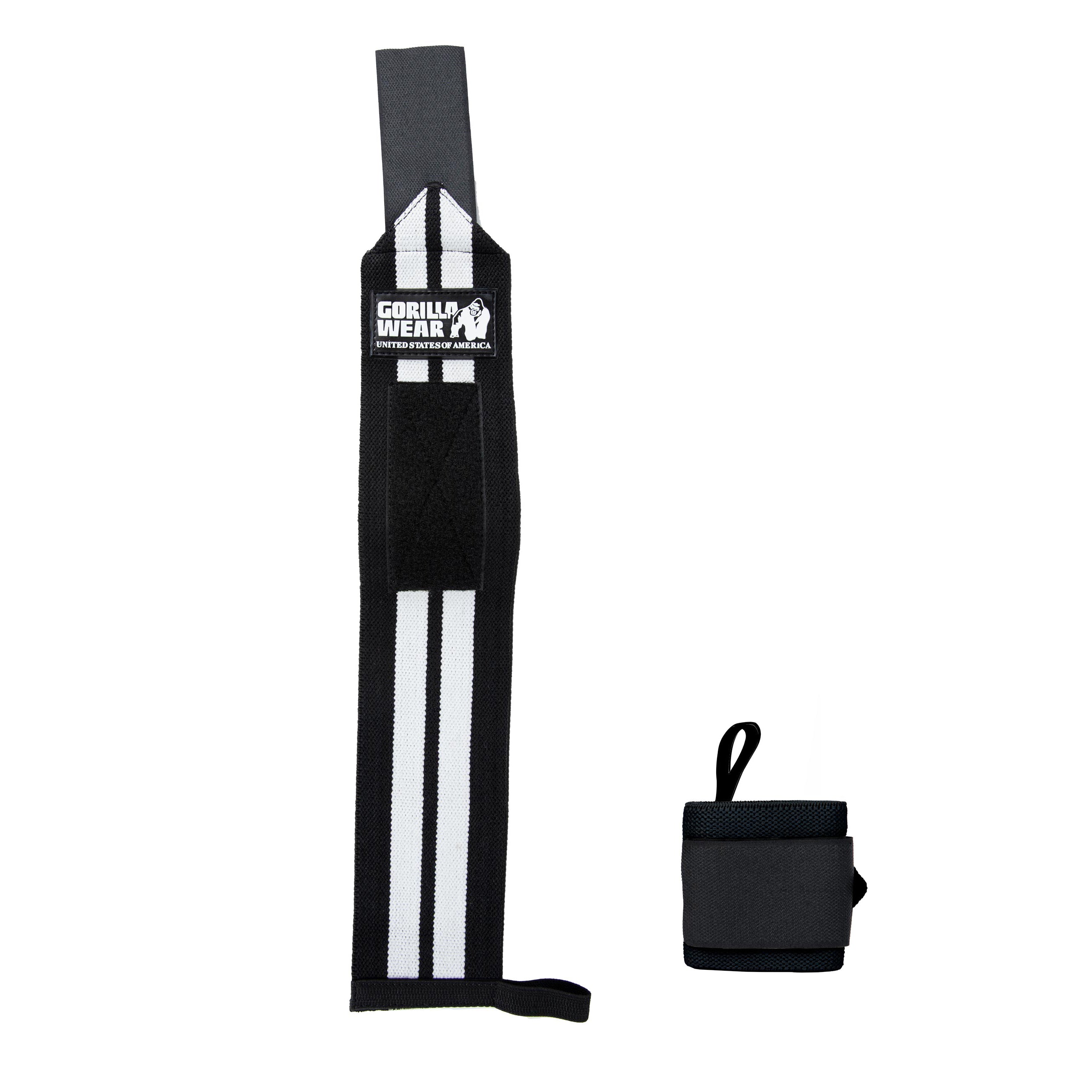 Gorilla Wear Wrist Wraps Pro, black/white