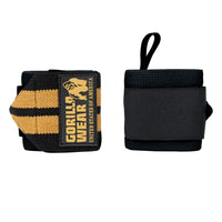Gorilla Wear Wrist Wraps Pro, black/gold