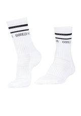 Gorilla Wear Gorilla Wear Crew Socks, white