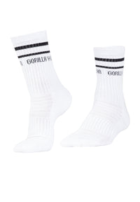 Gorilla Wear Gorilla Wear Crew Socks, white