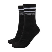 Gorilla Wear Crew Socks 2-Pack, black