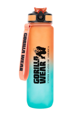 Gorilla Wear Gradient Water Bottle, green/orange
