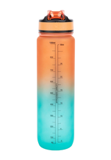 Gorilla Wear Gradient Water Bottle, green/orange