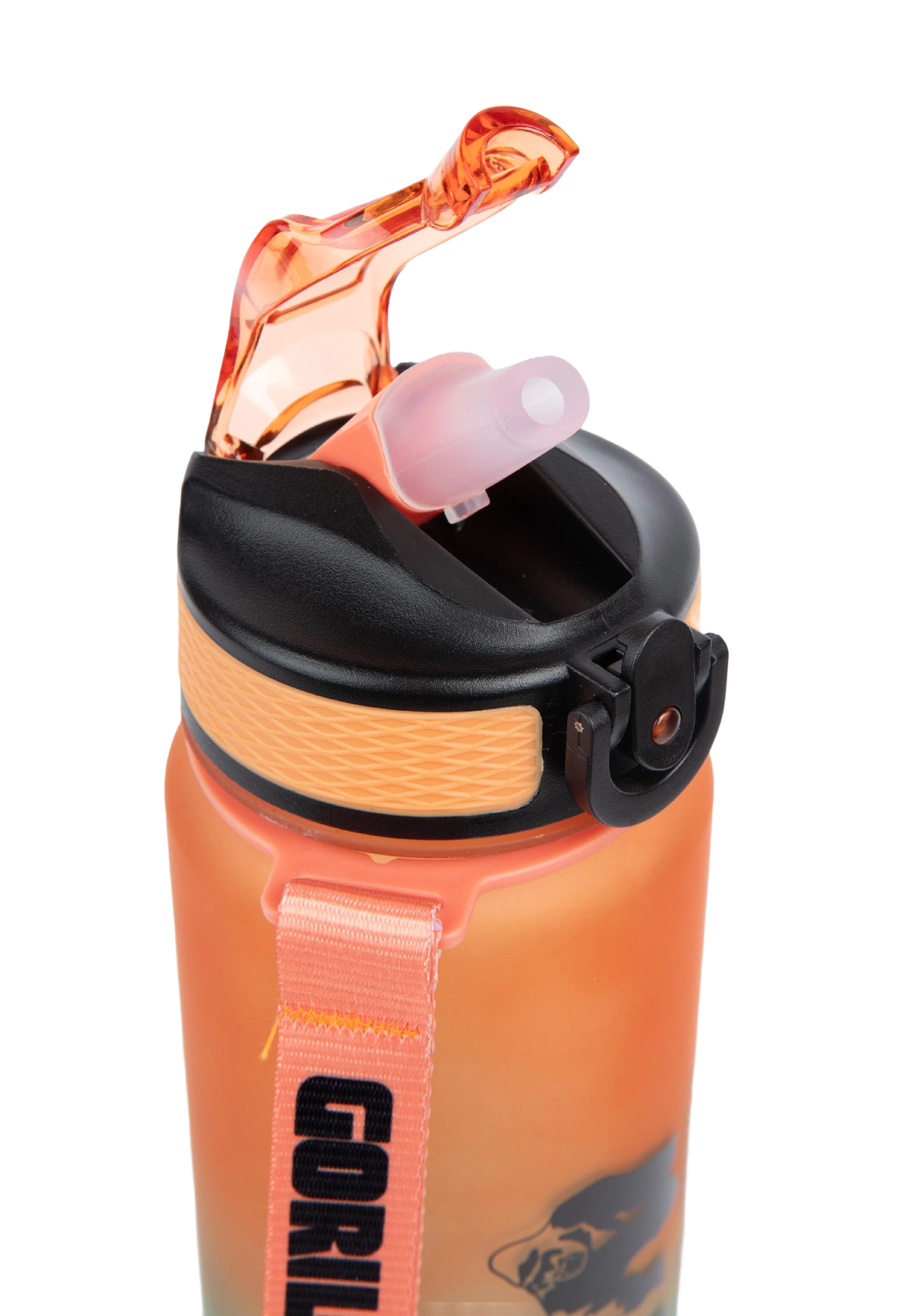 Gorilla Wear Gradient Water Bottle, green/orange
