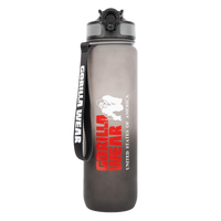 Gorilla Wear Gradient Water Bottle 1000 ml, black/grey