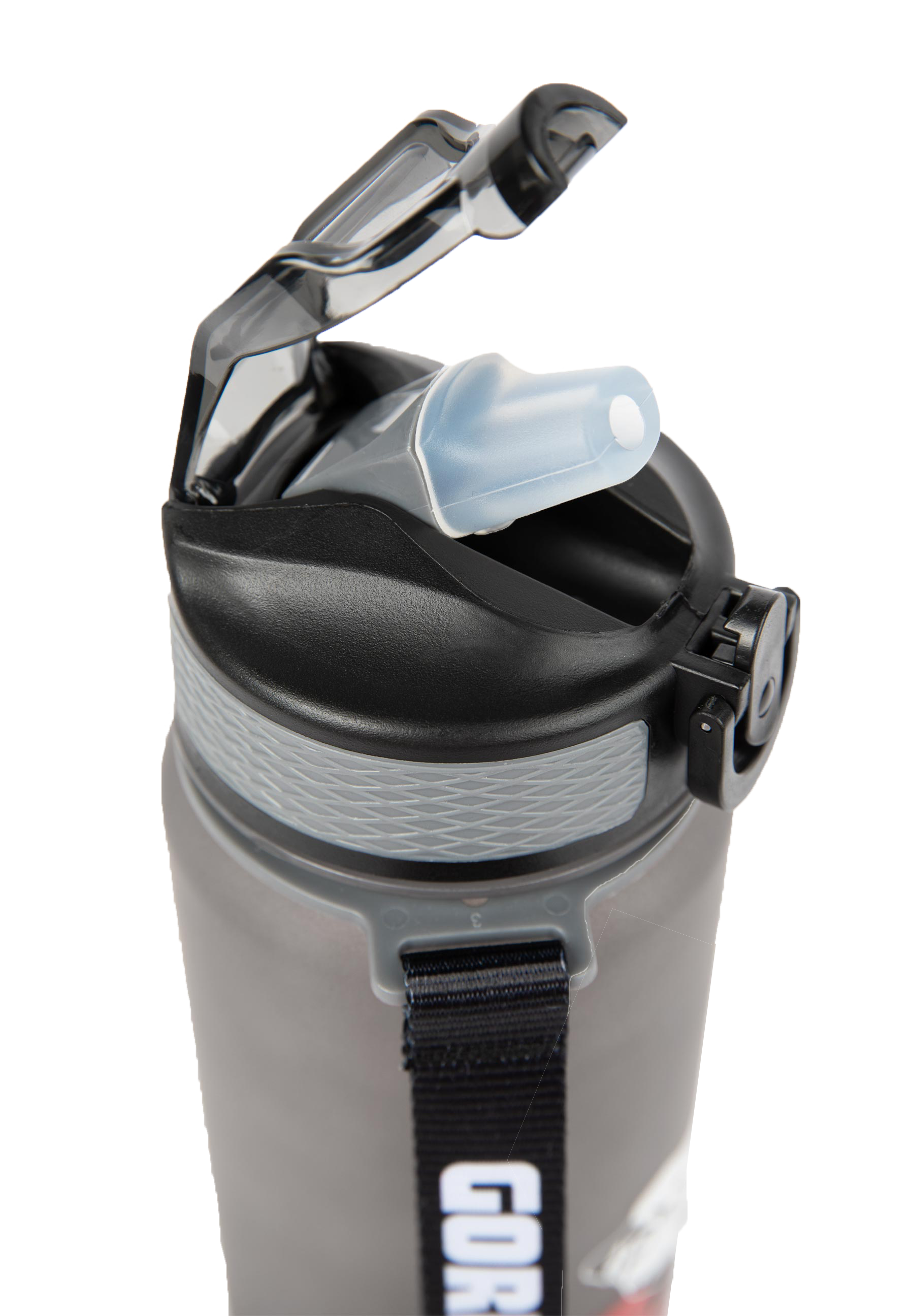 Gorilla Wear Gradient Water Bottle 1000 ml, black/grey