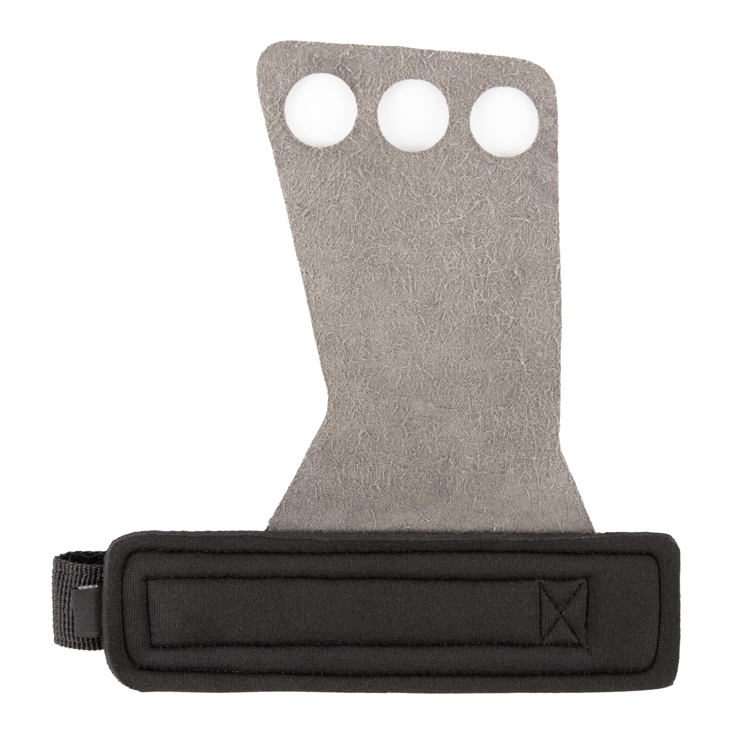 Gorilla Wear 3-Hole Carbon Lifting Grips, black