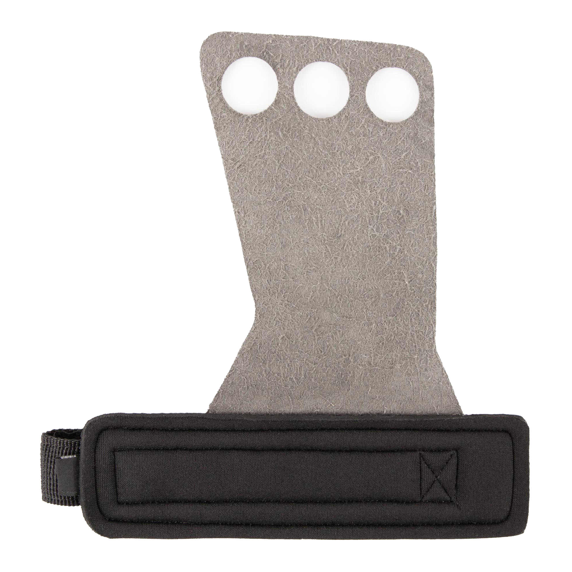 Gorilla Wear 3-Hole Carbon Lifting Grips, black