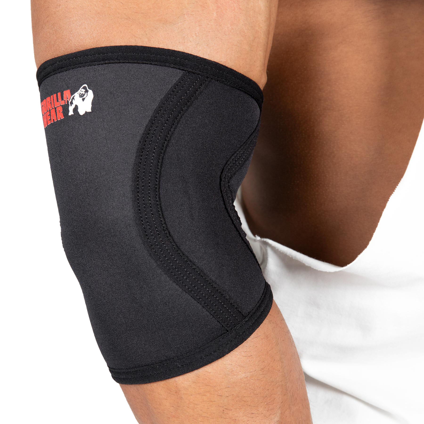 Gorilla Wear 3 MM Elbow Sleeves, black