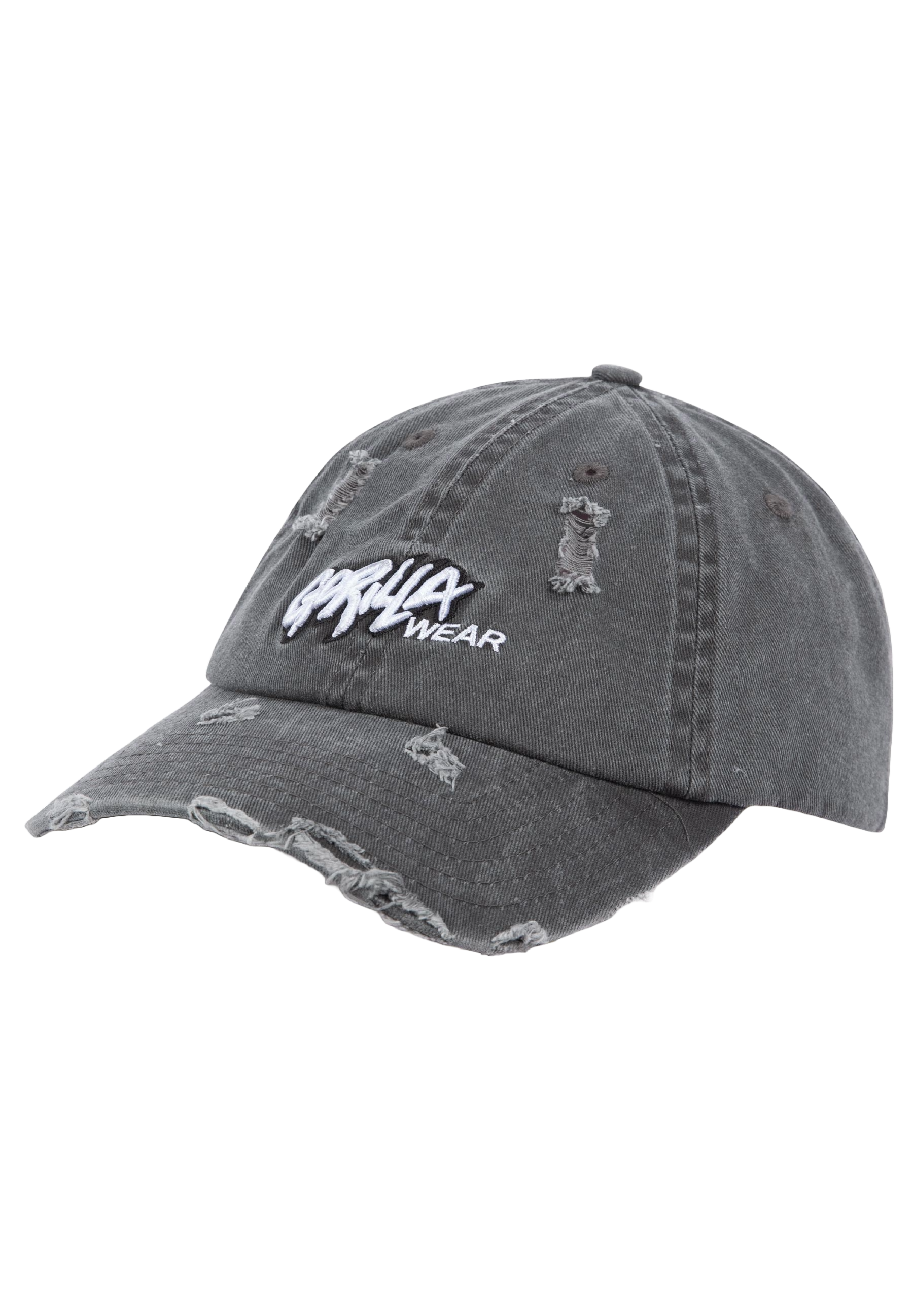 Gorilla Wear Galway Distressed Cap, washed grey