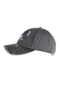 Gorilla Wear Galway Distressed Cap, washed grey