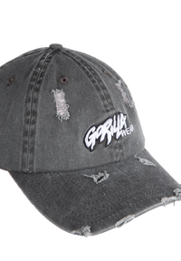Gorilla Wear Galway Distressed Cap, washed grey