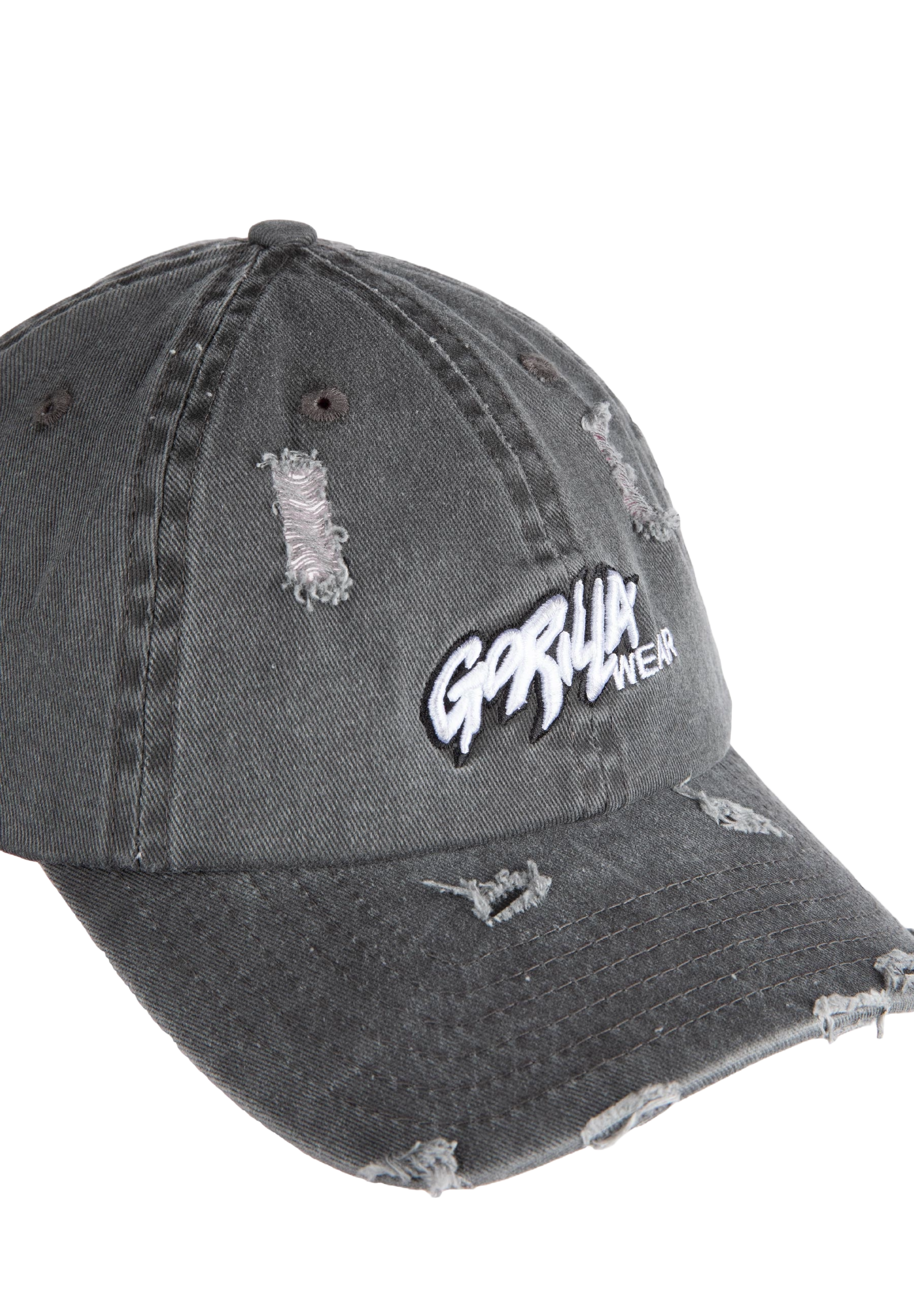 Gorilla Wear Galway Distressed Cap, washed grey