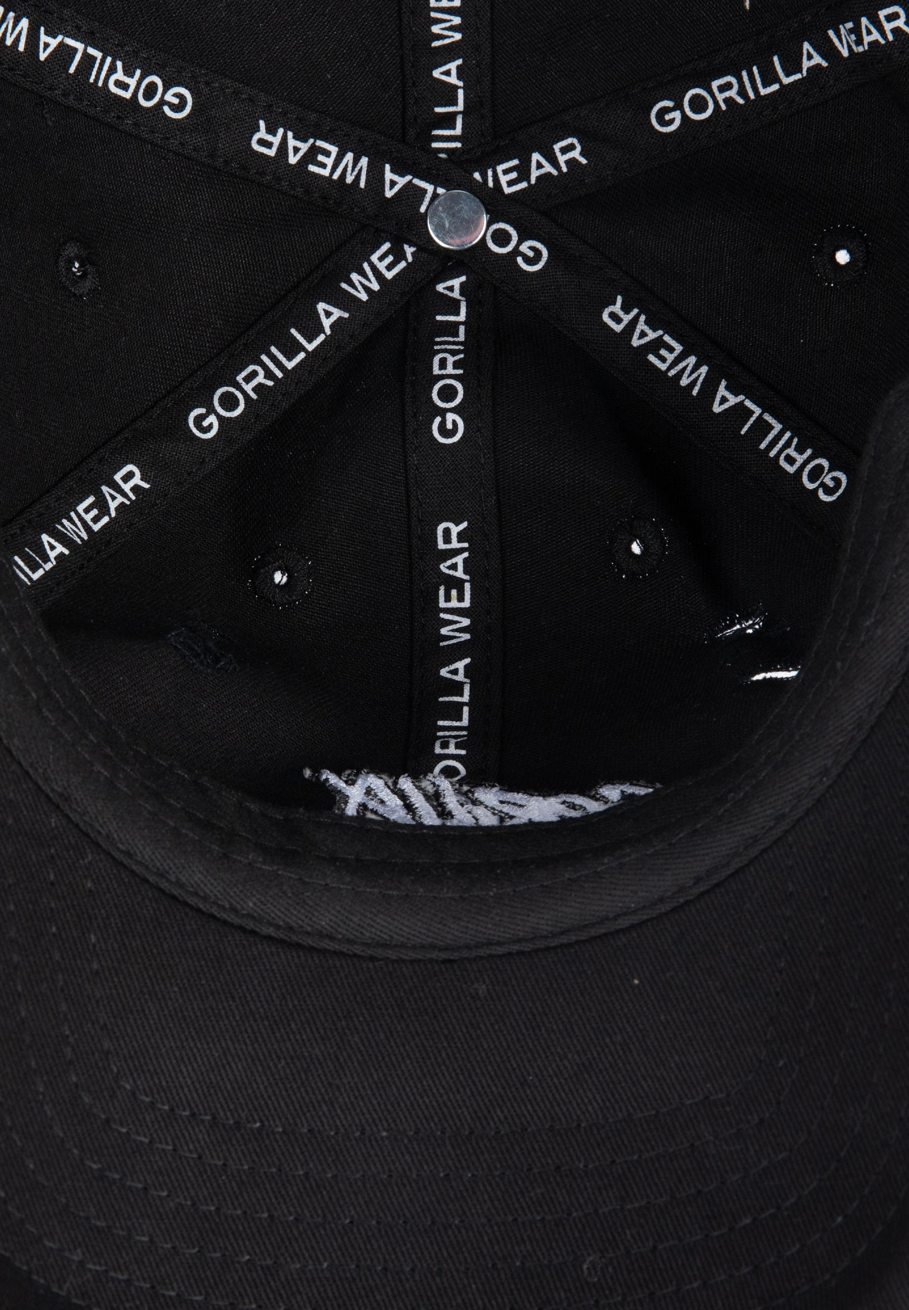 Gorilla Wear Galway Distressed Cap, black