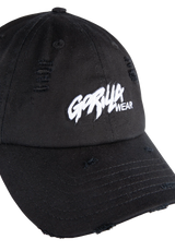 Gorilla Wear Galway Distressed Cap, black