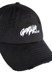 Gorilla Wear Galway Distressed Cap, black