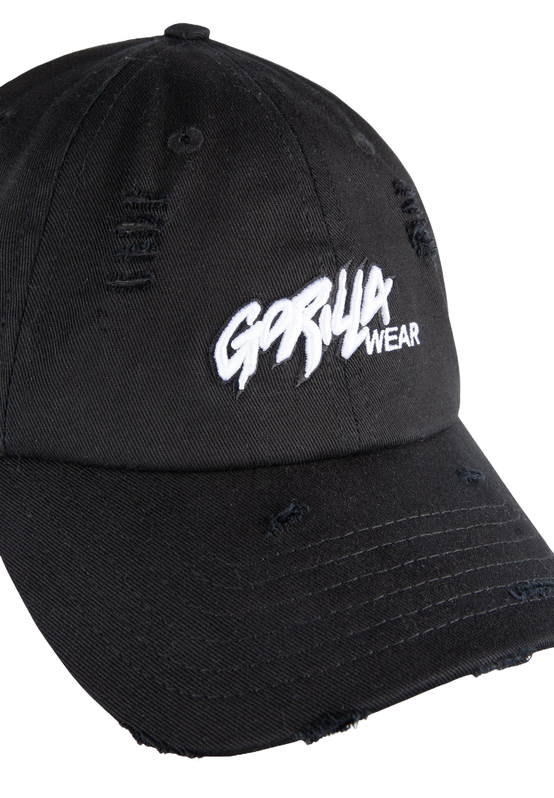Gorilla Wear Galway Distressed Cap, black