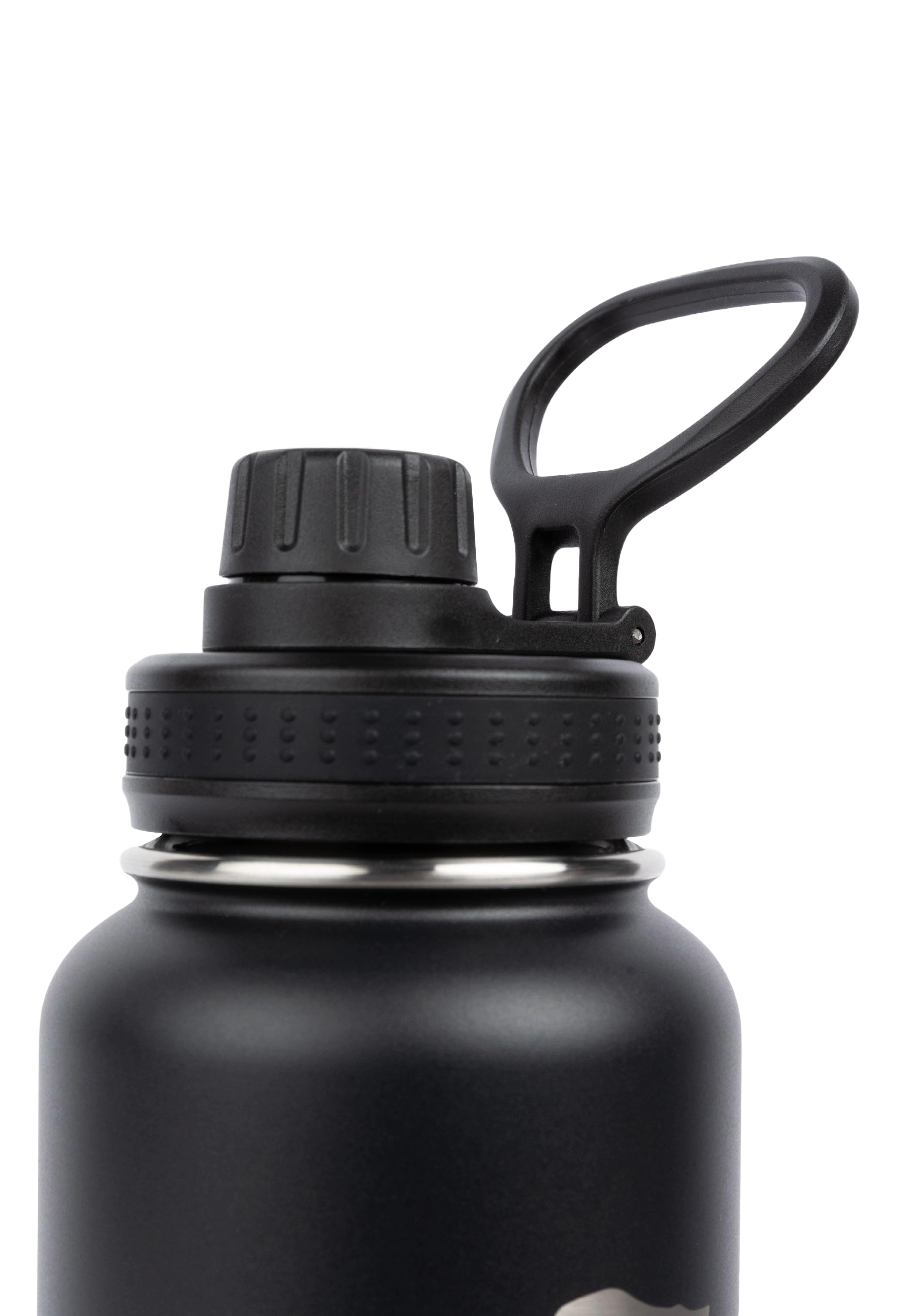 Gorilla Wear Insulated Stainless Steel Water Bottle 1000 ml, black