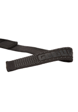 Gorilla Wear Padded Silicone Lifting Straps, black