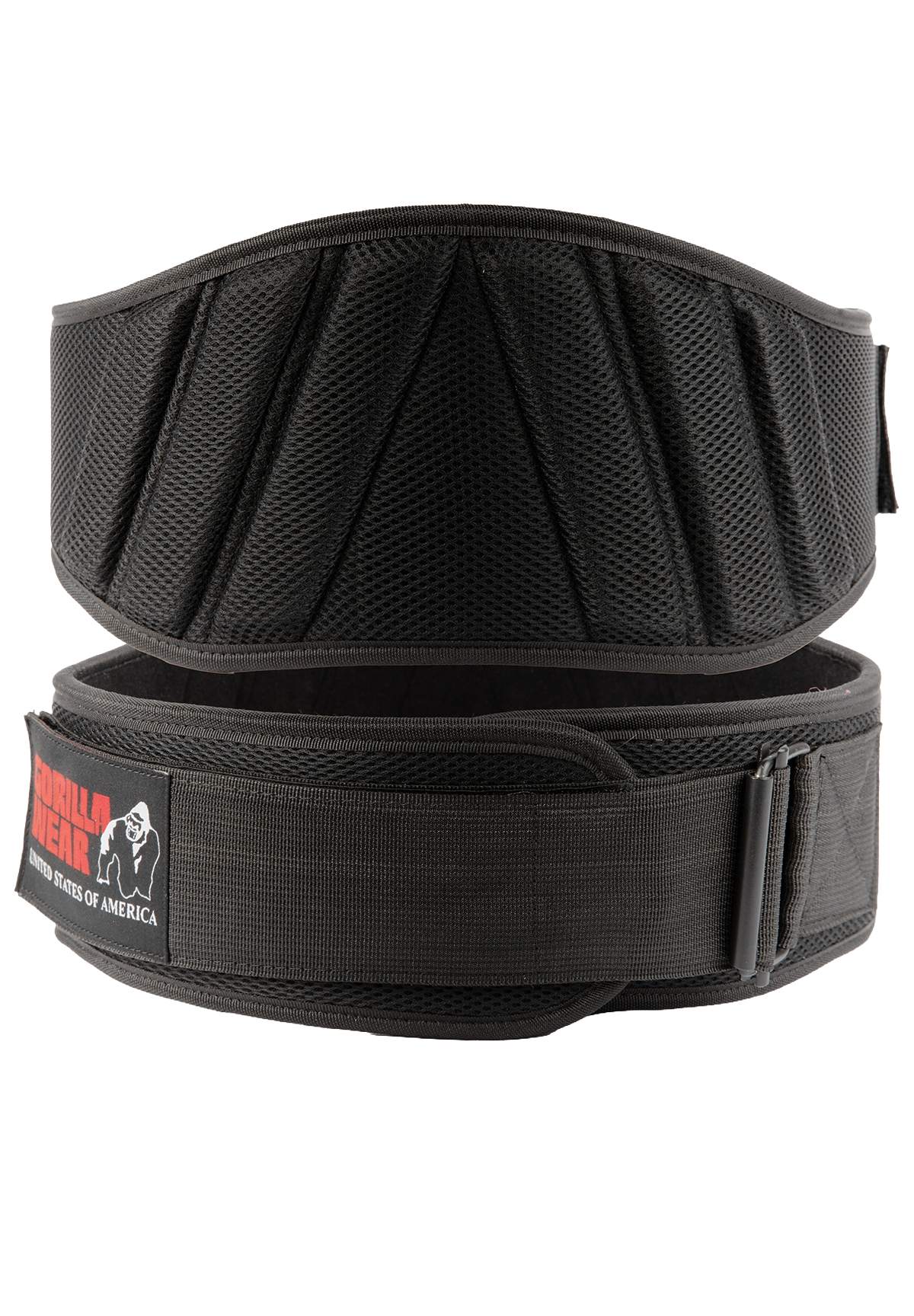 Gorilla Wear Gorilla Wear 6 Inch Padded Mesh Lifting Belt, black