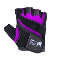 Gorilla Wear Women's Fitness Gloves, black/purple