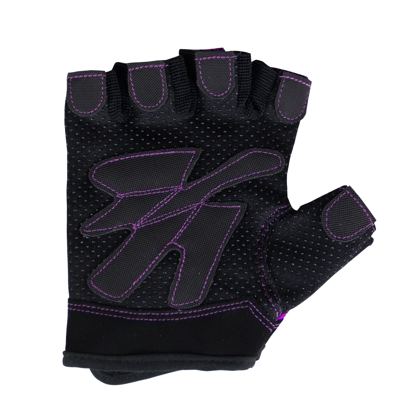 Gorilla Wear Women's Fitness Gloves, black/purple