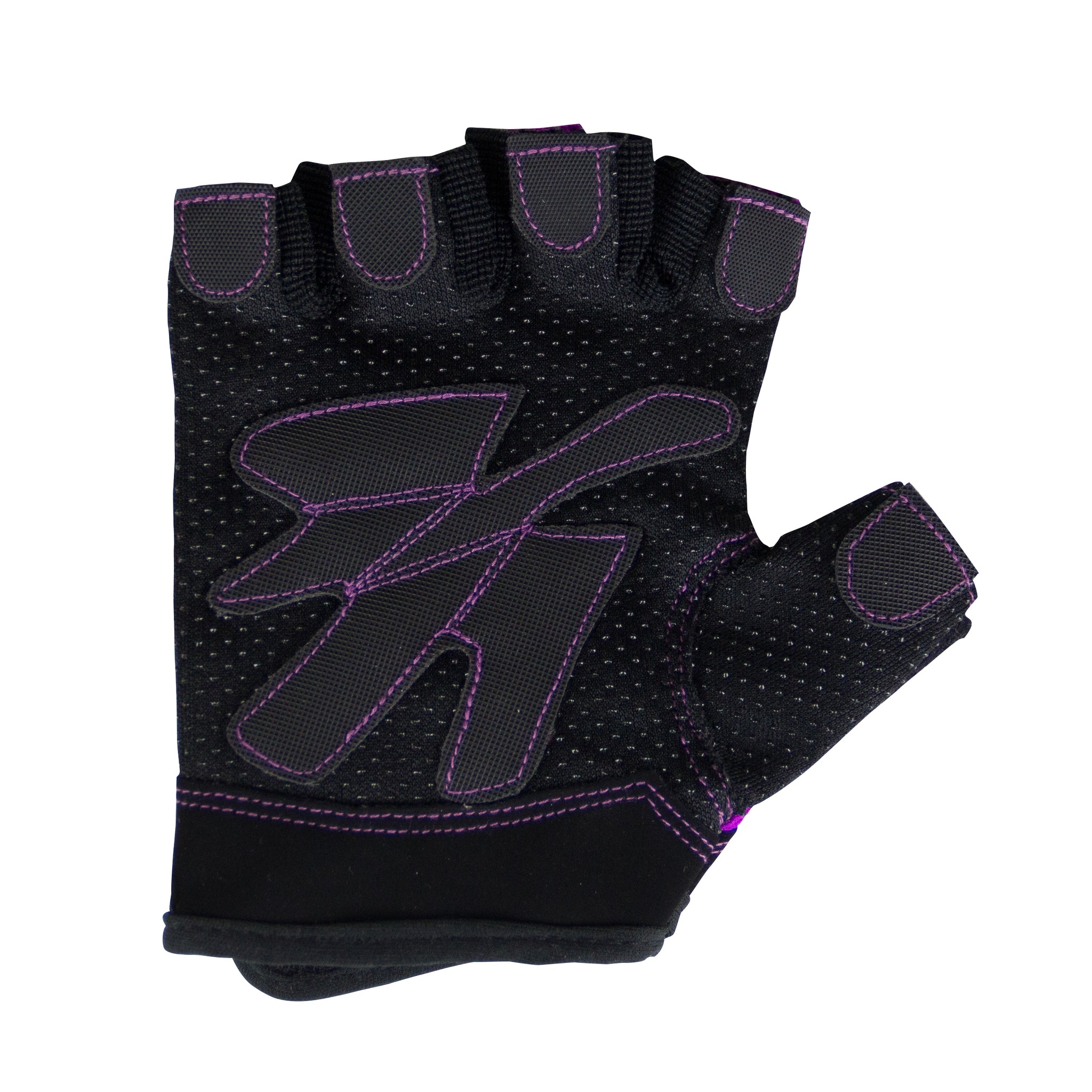 Gorilla Wear Women's Fitness Gloves, black/purple