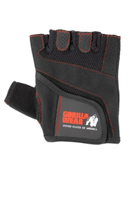Gorilla Wear Women's Träningshandskar Fitness Gloves, black/red