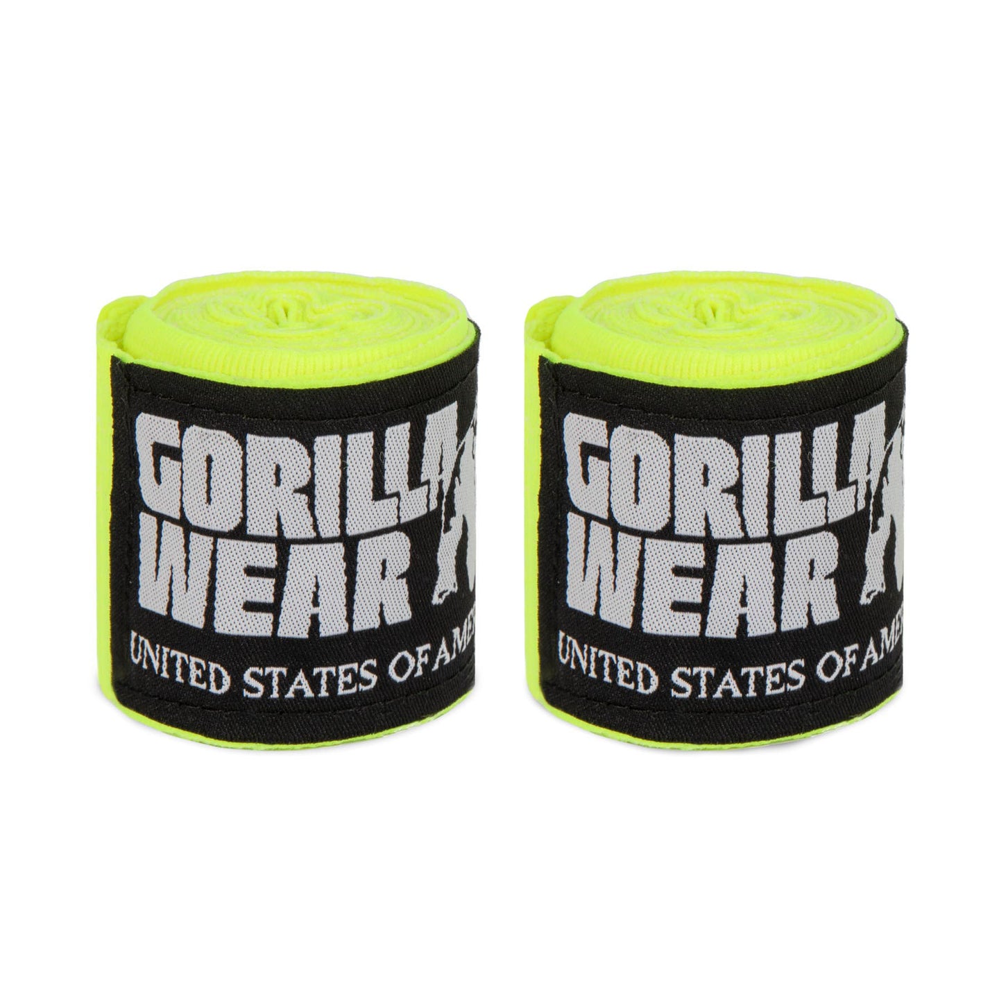Gorilla Wear Boxing Hand Wraps, yellow - 2,5 m