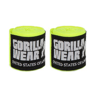 Gorilla Wear Boxing Hand Wraps, yellow - 2,5 m