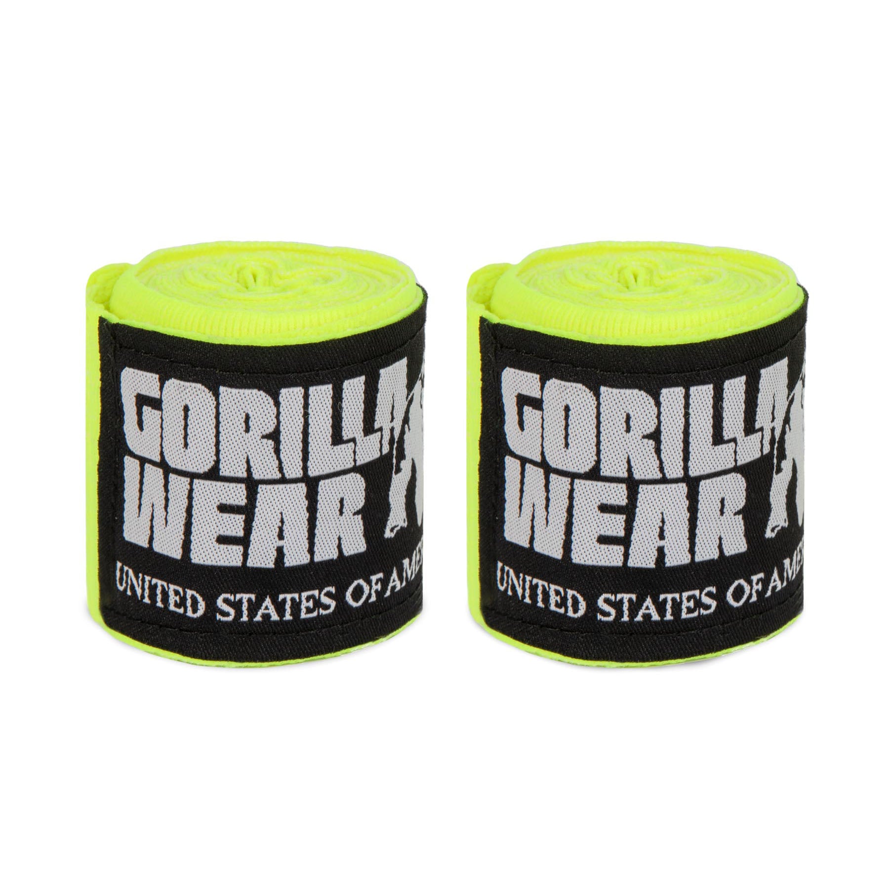 Gorilla Wear Boxing Hand Wraps, yellow - 2,5 m