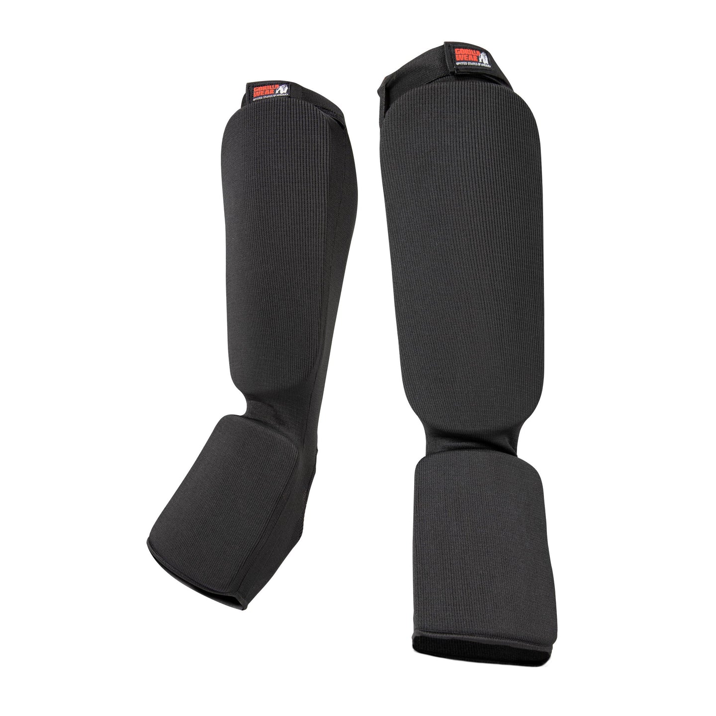 Gorilla Wear Jefferson Shin Guards, black