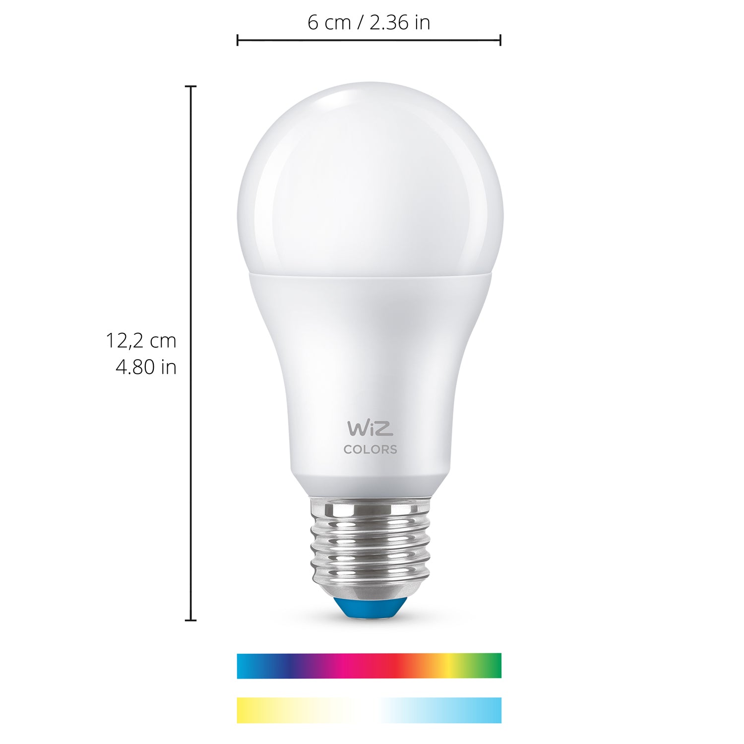 WiZ Startkit Övervakning och belysning Kamera + 3x Smart LED E27 Färg