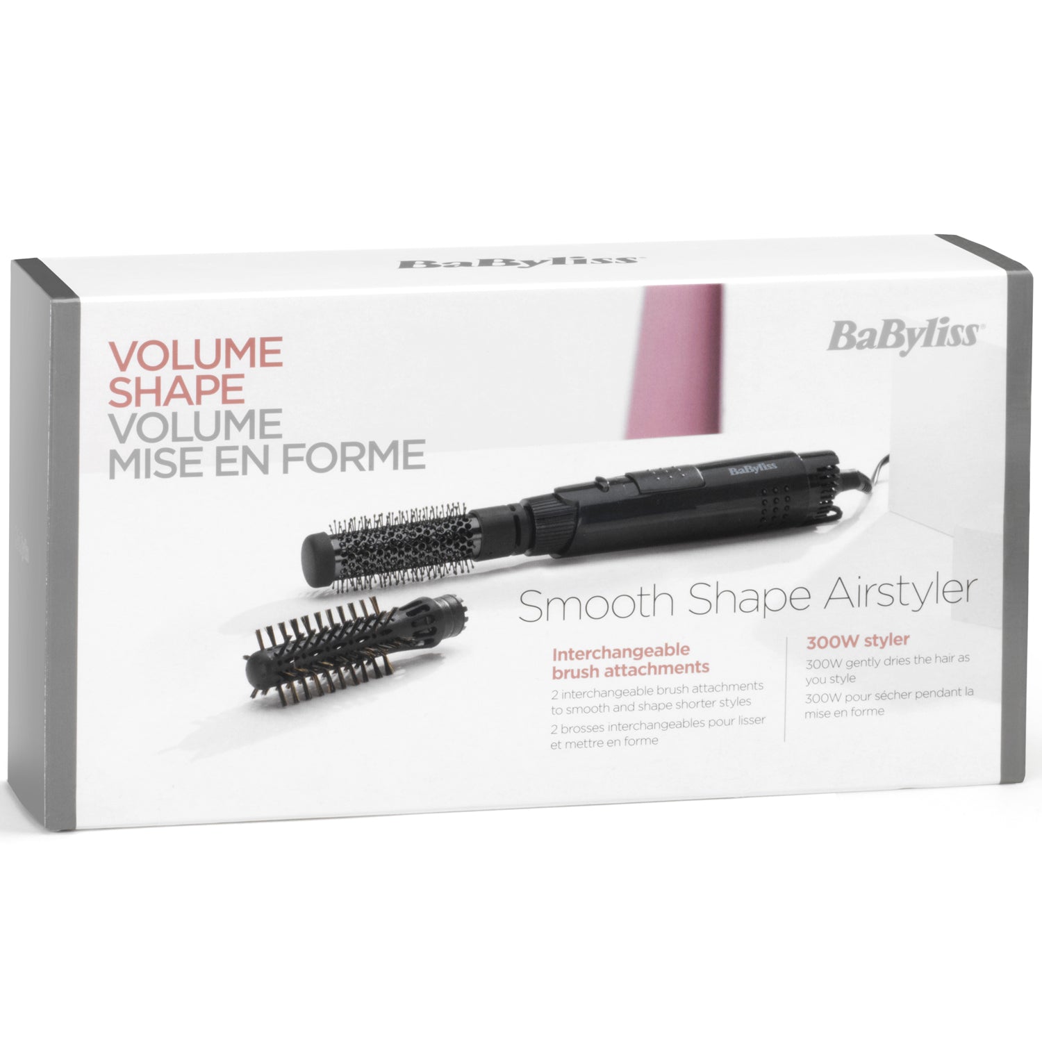 Babyliss Varmluftsborste Smooth Shape 300W AS86E