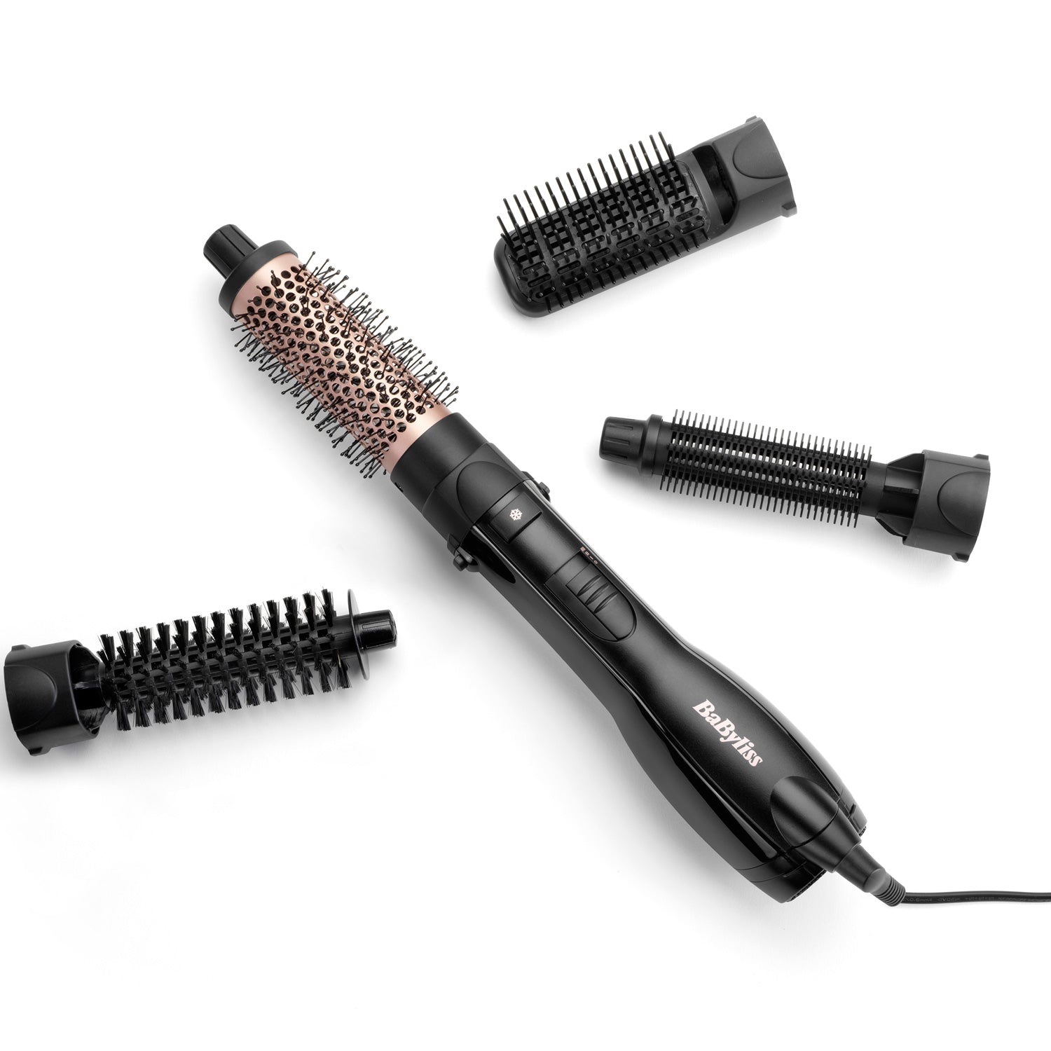 Babyliss Varmluftsborste Smooth Finish 1200W AS122E