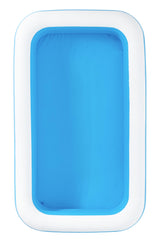 Bestway Familjepool Blå Rektangulär 305 x 183 x 46cm