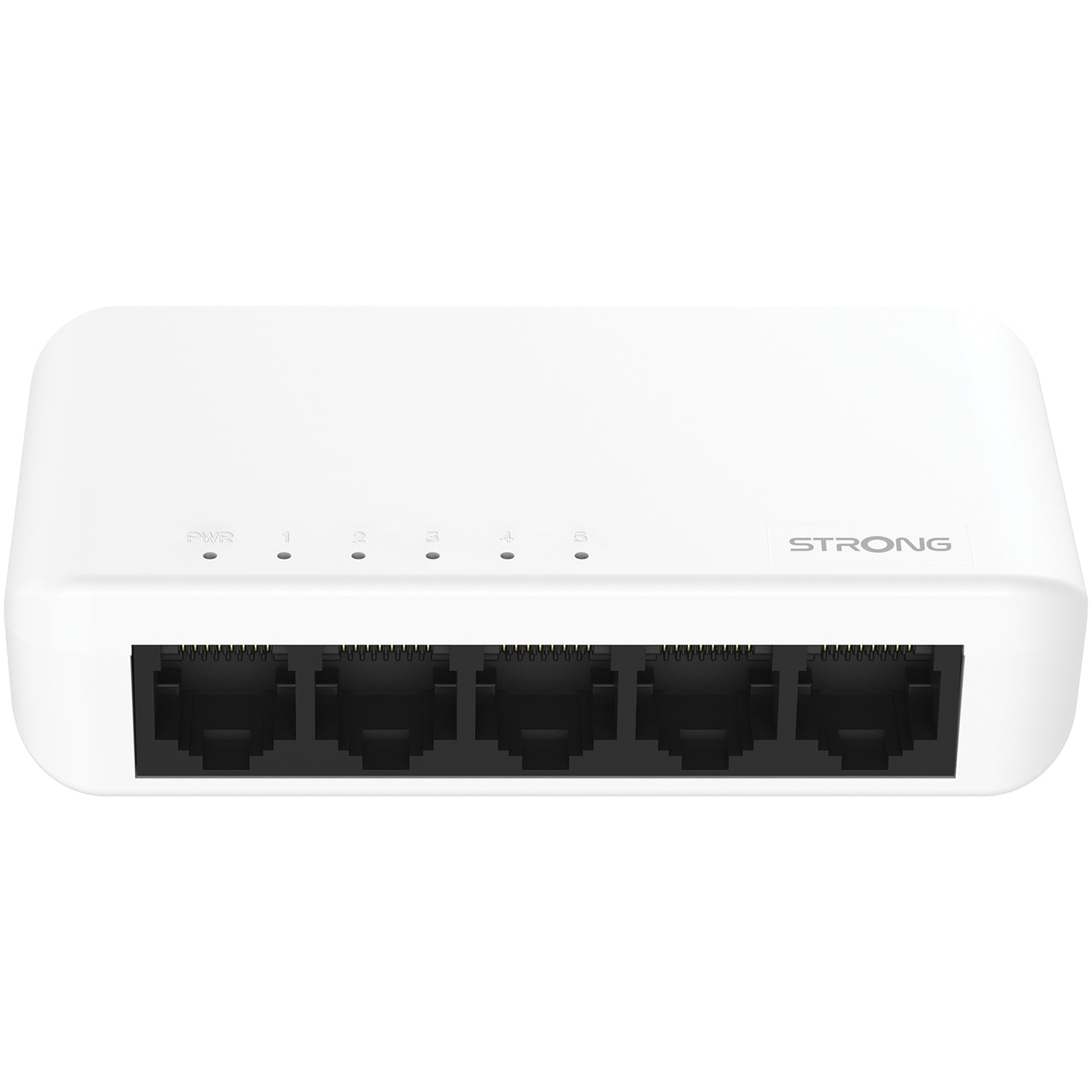 Strong 5-port Gigabitswitch Vit