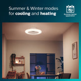 Philips Amigo Takfläkt med LED-belysning Varm-/kallvitt 4000 lm