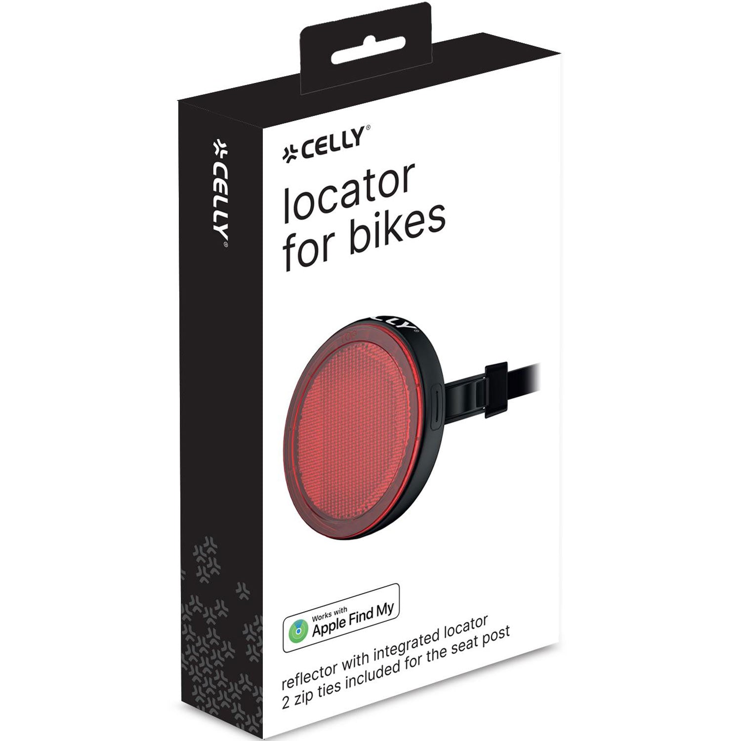 Celly Bikelocator Cykelreflex med inbyggd Smart tag finder
