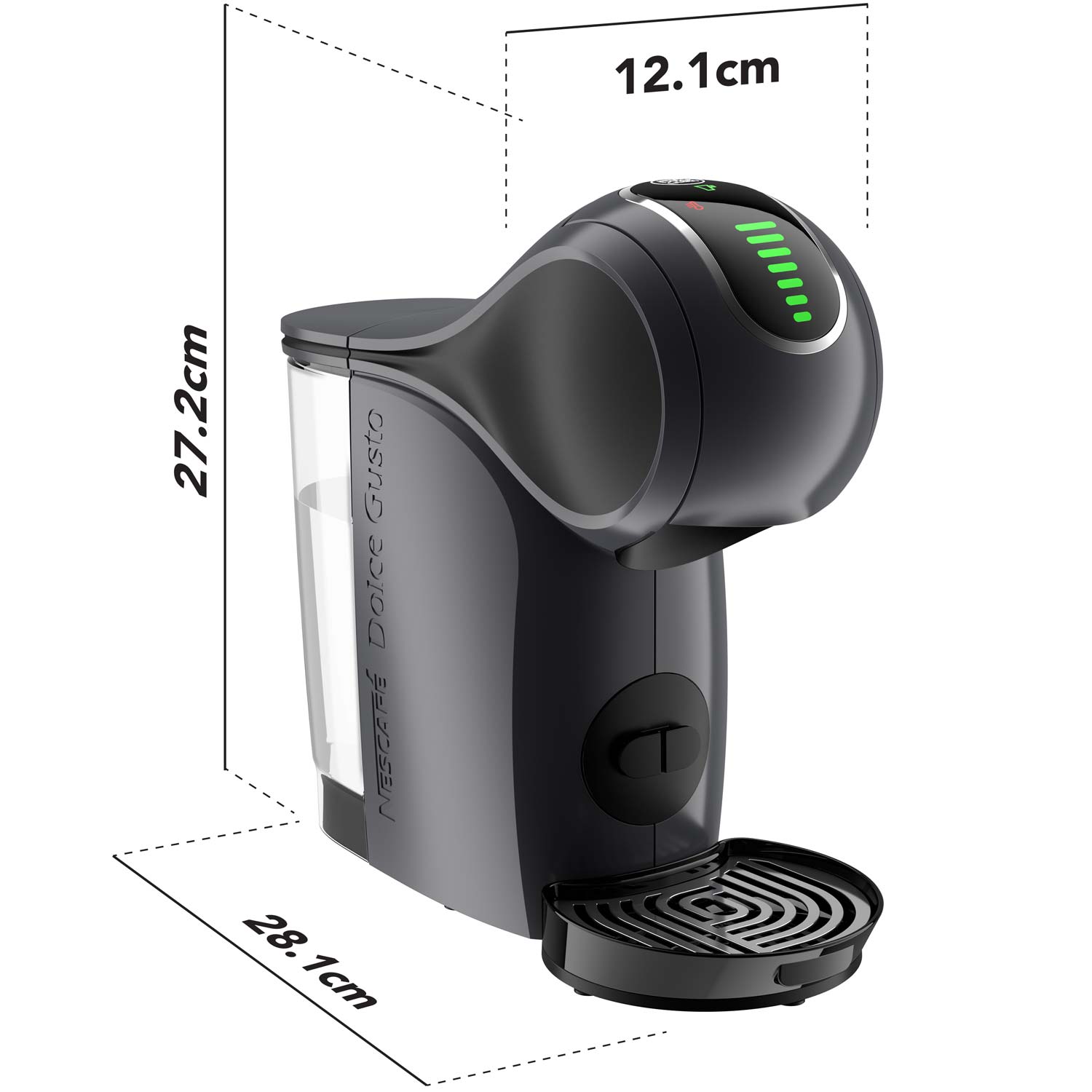 Delonghi EDG426.GY Genio S Touch Automatic Anthracite by De'Longhi®