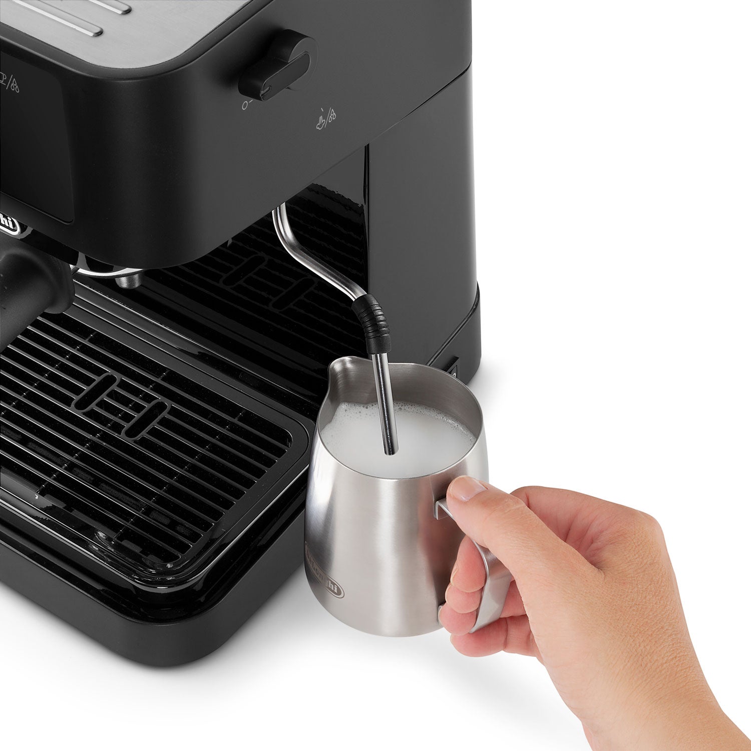 Delonghi Espressomaskin Manual EC235.BK Stilosa inkl. mjölkskummare